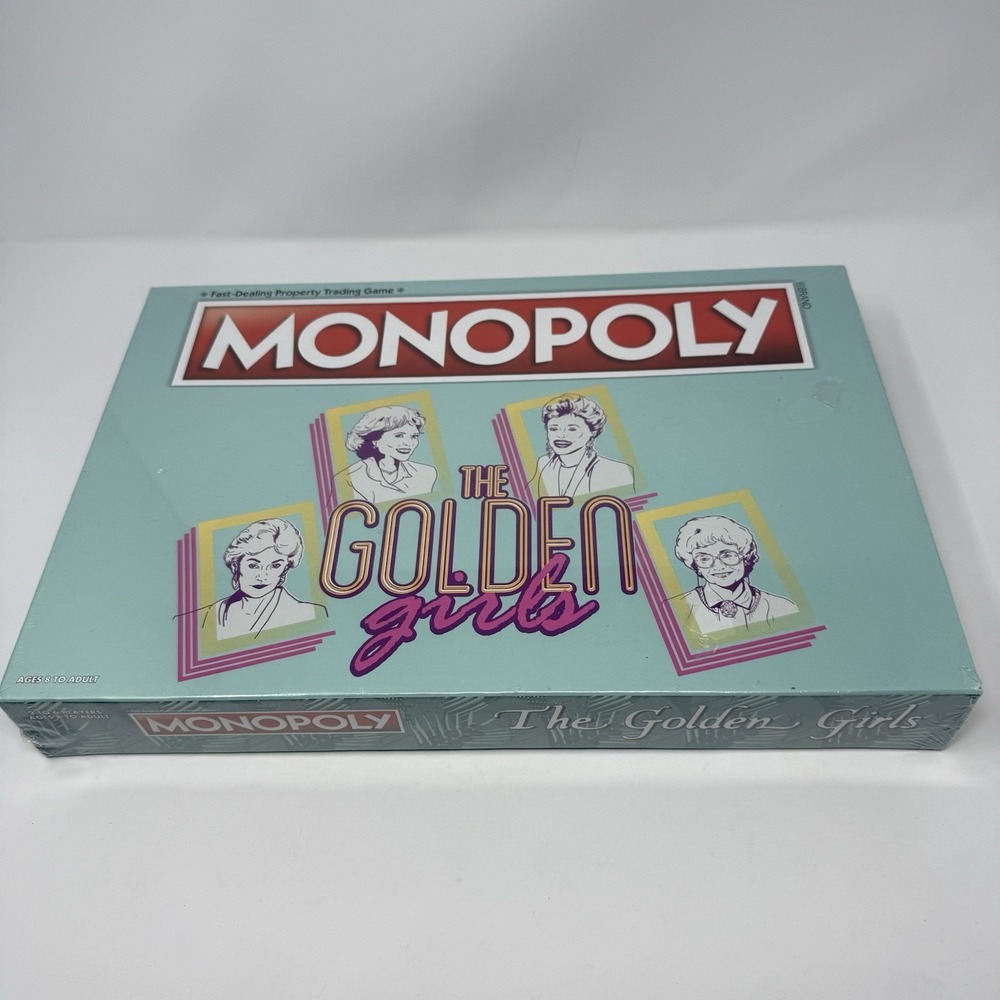 The Golden Girls Monopoly Board Game By USAopoly Betty White